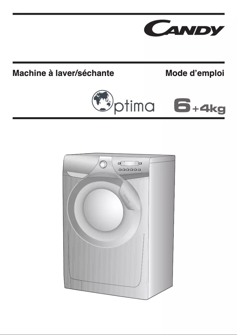 Página 1 del manual Manual de usuario Candy CO4 W264-47