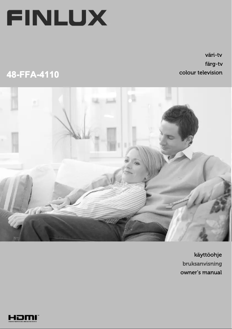 Page 1 de la notice Manuel utilisateur Finlux 48FFA4110