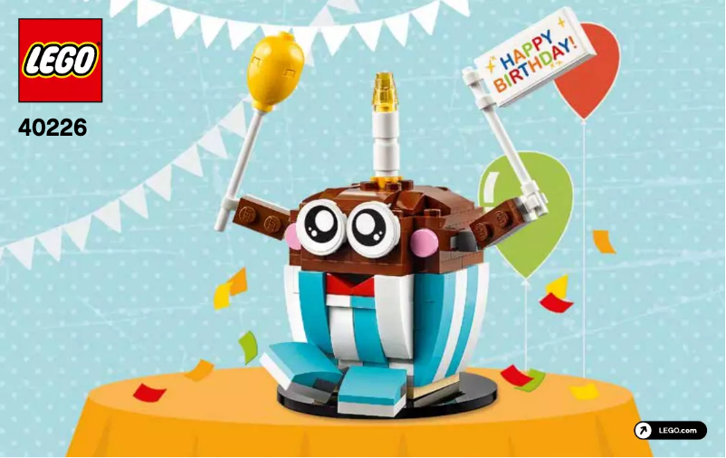 Page 1 de la notice Manuel utilisateur Lego Seasonal 40226