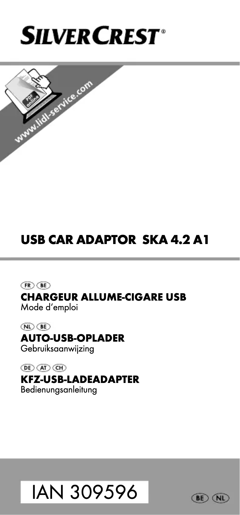 Página 1 del manual Manual de usuario SilverCrest SLM 4 B1