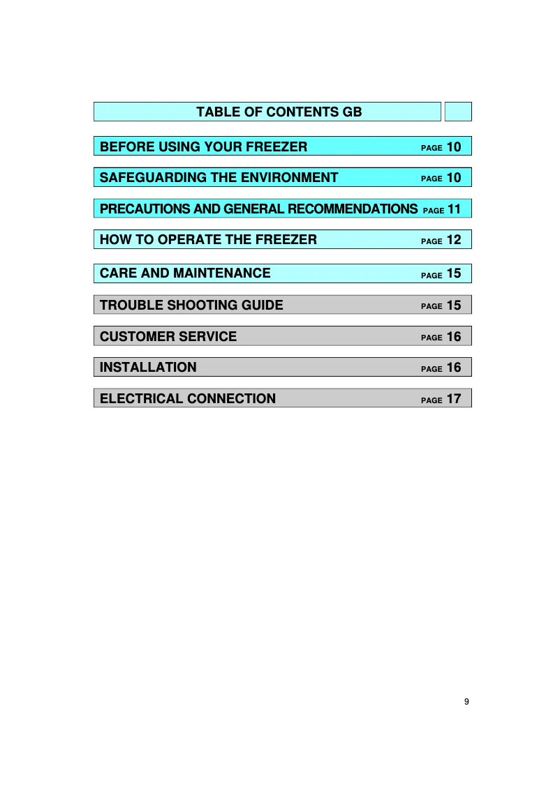 Página 1 del manual Manual de usuario Whirlpool AFG 3680