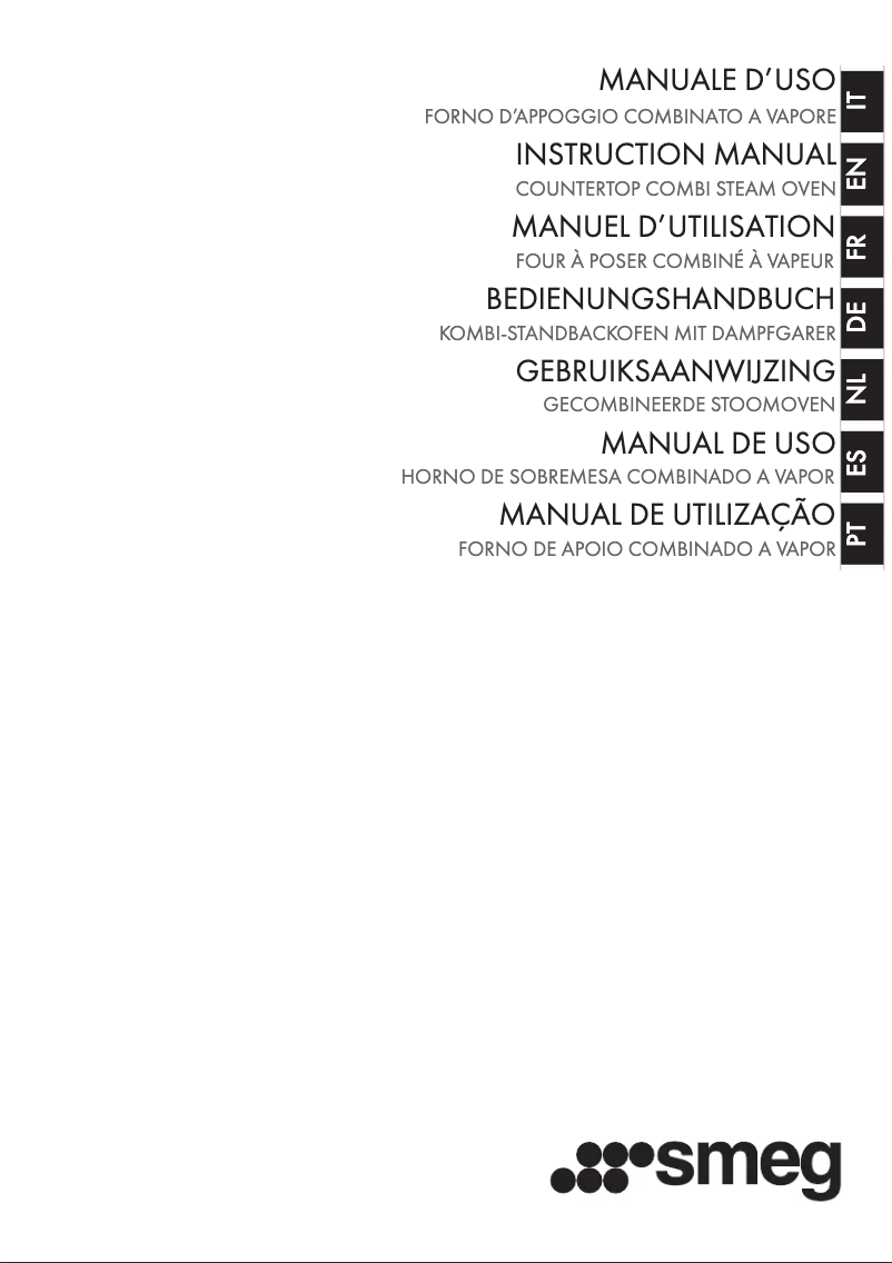 Página 1 del manual Manual de usuario Smeg COF01