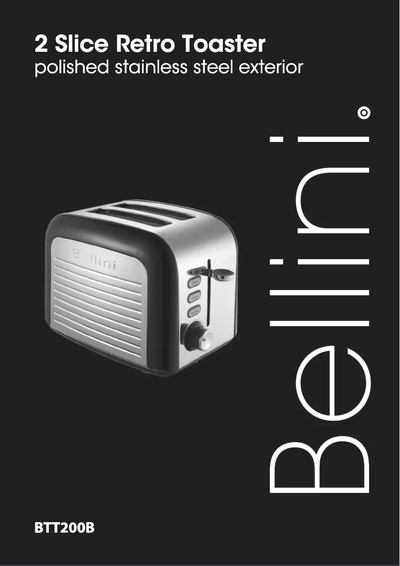 Página 1 del manual Manual de usuario Bellini BTT200B