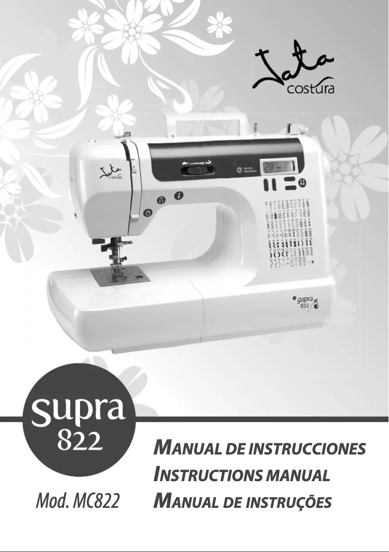 Page 1 de la notice Manuel utilisateur Jata MC822