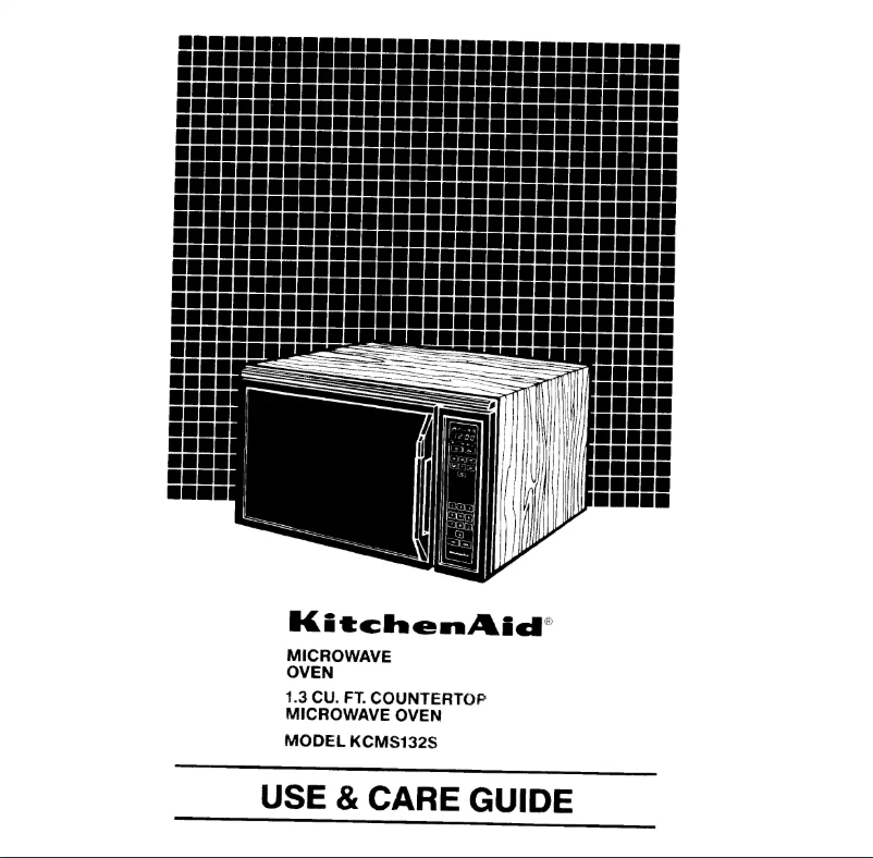 Page 1 de la notice Manuel utilisateur KitchenAid KCMS132SBL2