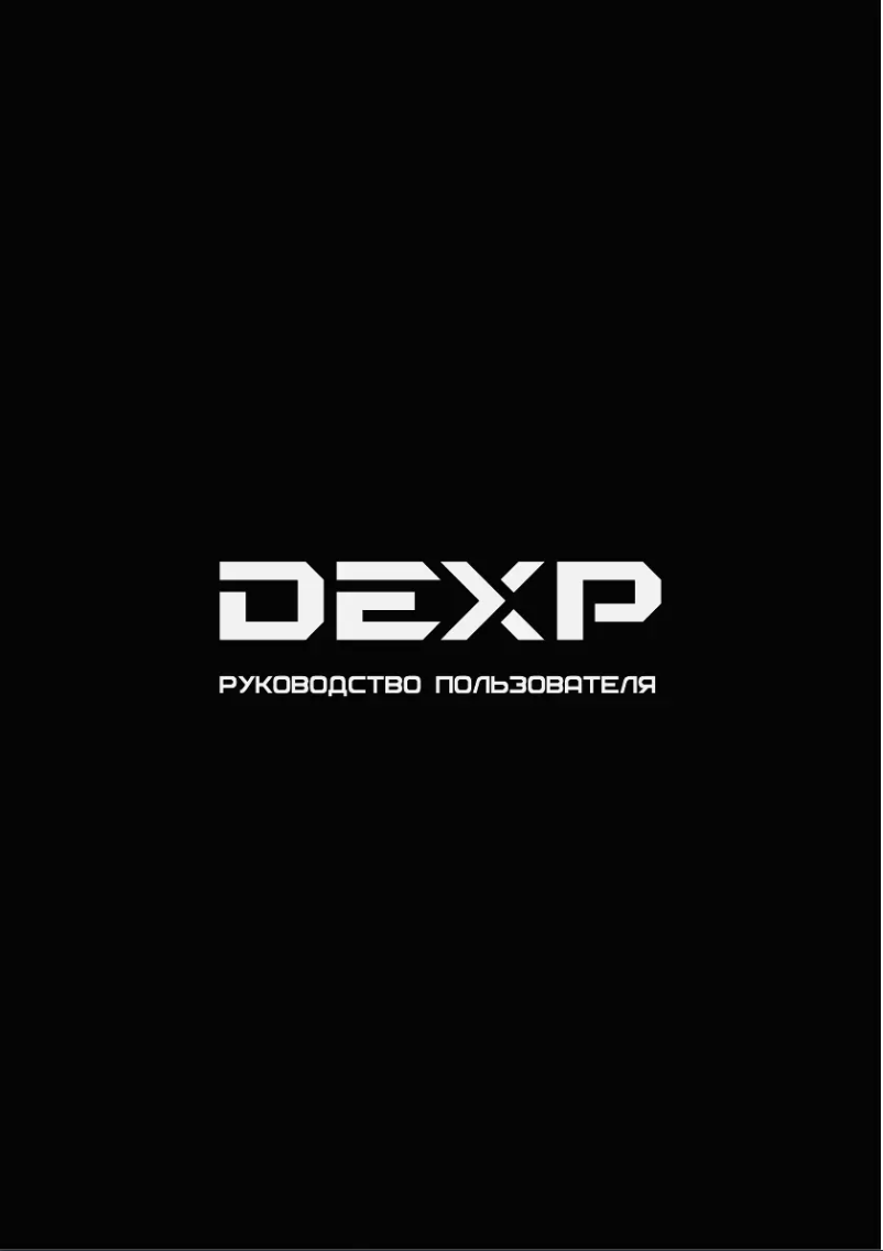 Página 1 del manual Manual de usuario DEXP F24E7000M