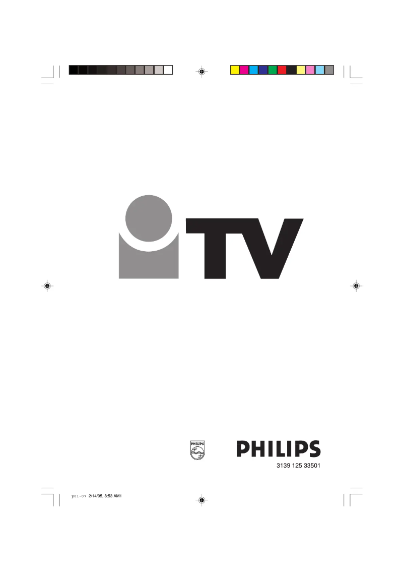 Page n°1 - Manuel utilisateur Philips 29HT3312