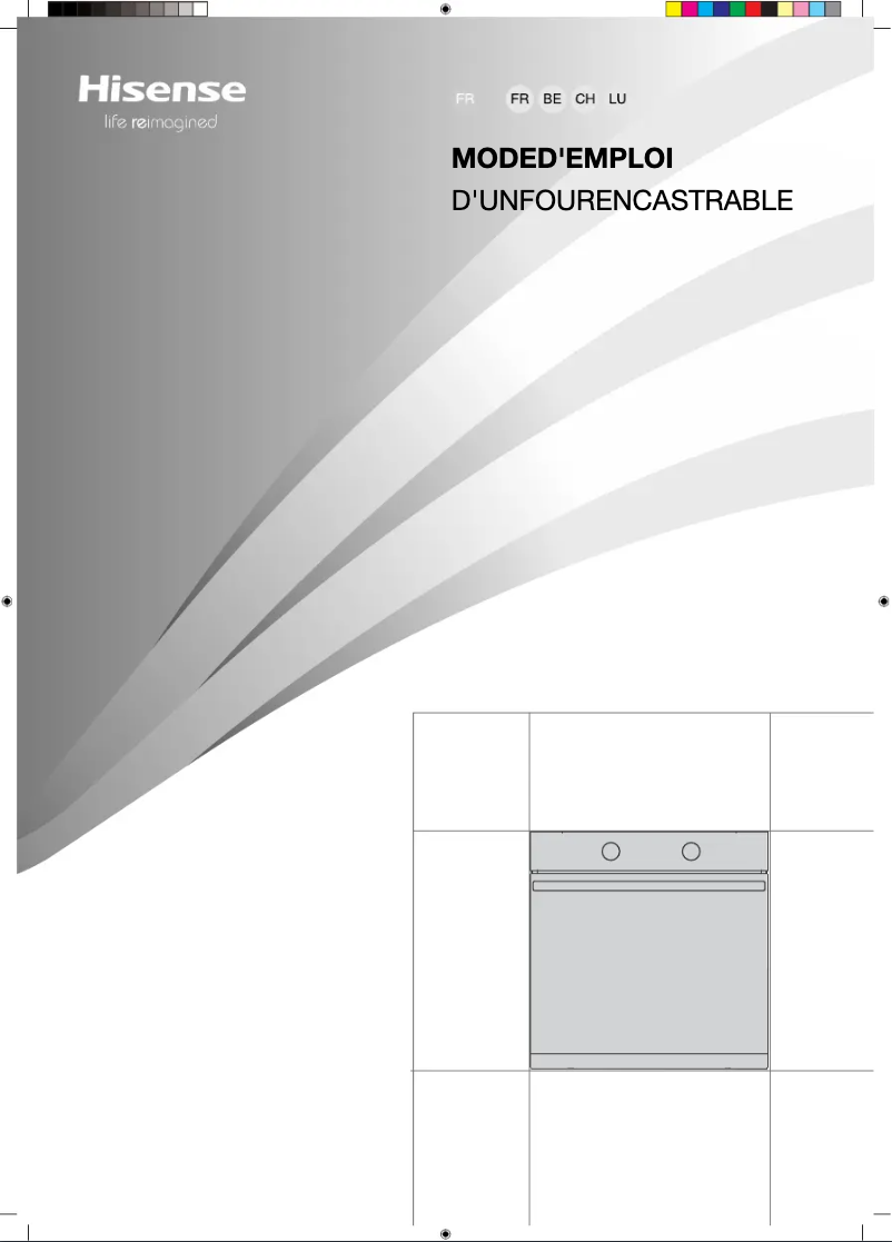 Page 1 de la notice Manuel utilisateur Hisense BSA65226PX