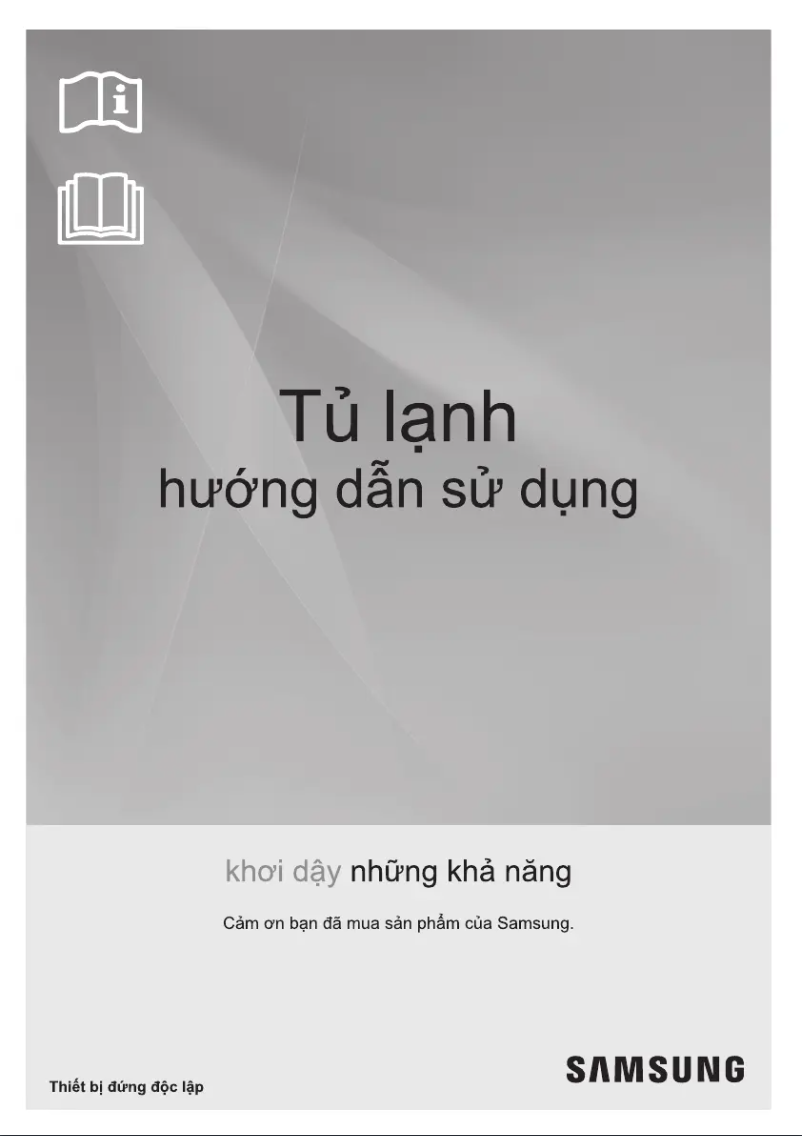 Página 1 del manual Manual de usuario Samsung RT22FARBDSA