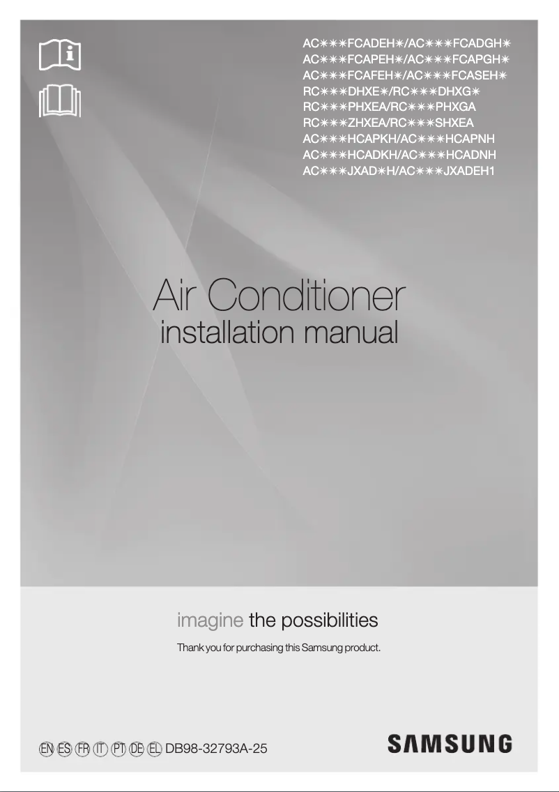 Página 1 del manual Manual de usuario Samsung RC125DHXGA