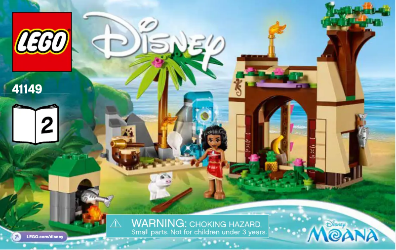 Page 1 de la notice Manuel utilisateur Lego Disney 41149
