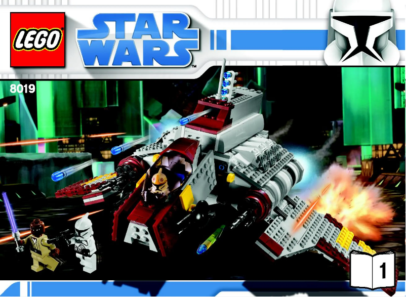 Página 1 del manual Manual de usuario Lego Star Wars 8019