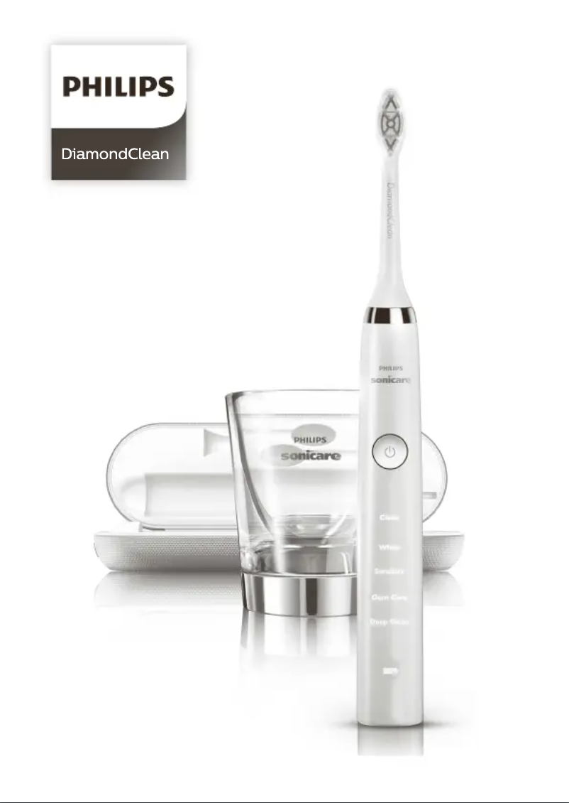 Página 1 del manual Manual de usuario Philips Sonicare Diamond Clean HX9361