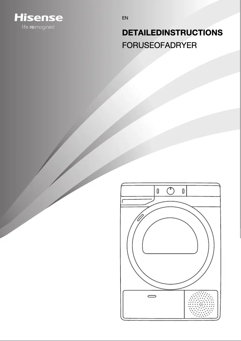 Page 1 de la notice Manuel utilisateur Hisense DHGE904