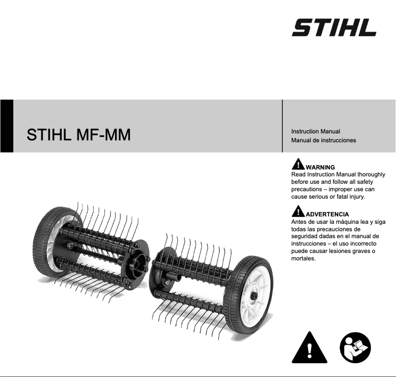 Page 1 de la notice Manuel utilisateur Stihl MF-MM