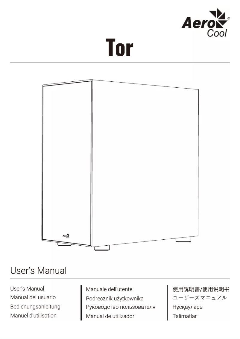 Page 1 of the manual User Manual AeroCool Tor
