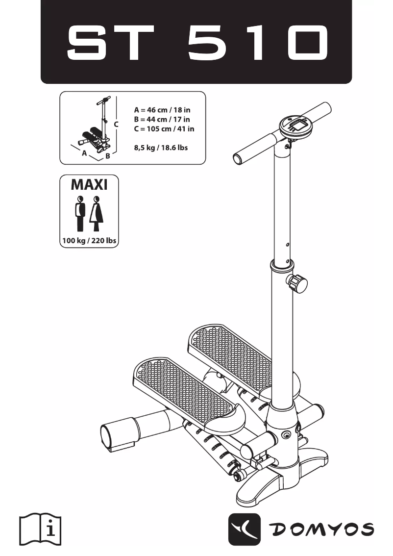 Page 1 de la notice Manuel utilisateur Domyos ST 510