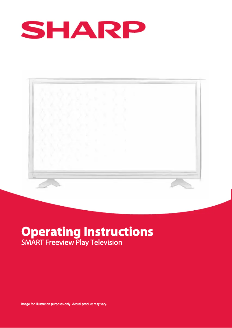 Page 1 de la notice Manuel utilisateur Sharp 40BJ3K