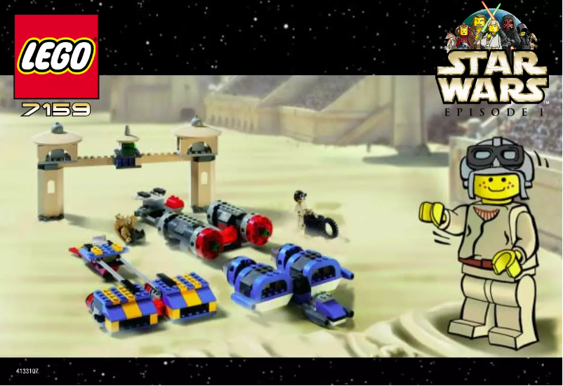 Page 1 de la notice Manuel utilisateur Lego Star Wars 7159