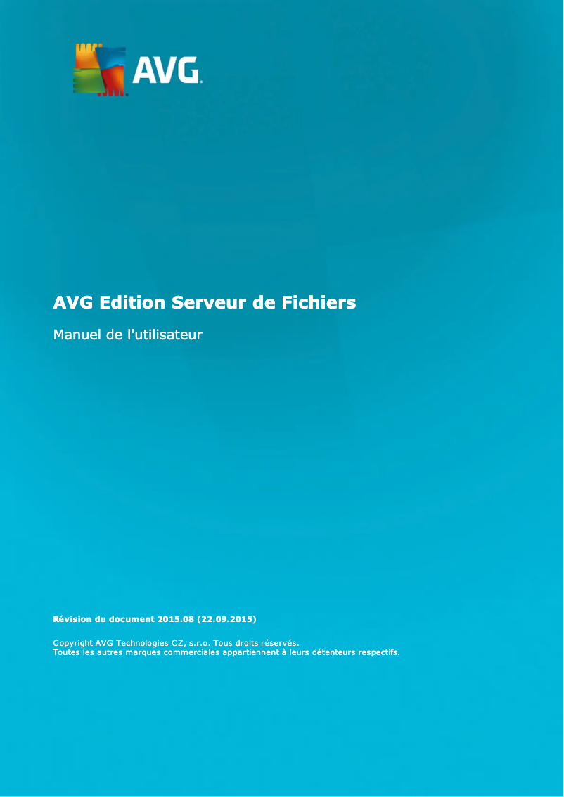 Página 1 del manual Manual de usuario AVG File Server (2015)