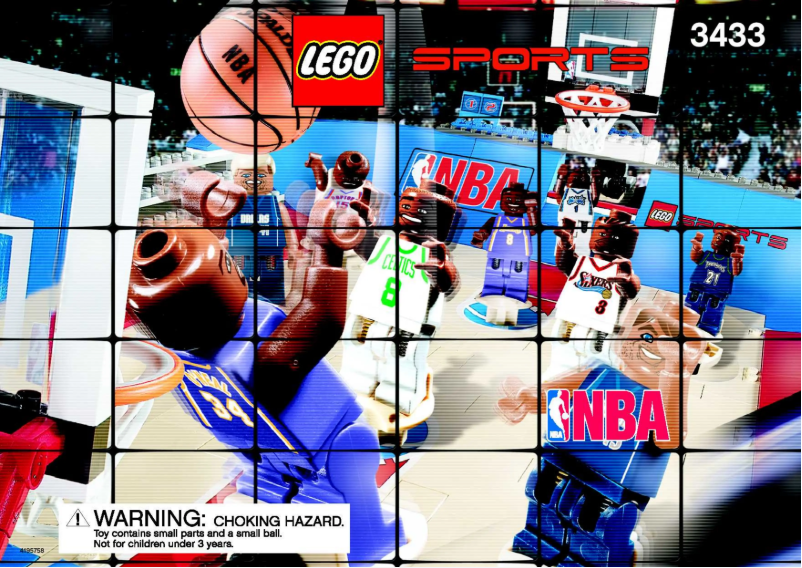 Page 1 de la notice Manuel utilisateur Lego The Ultimate NBA Arena