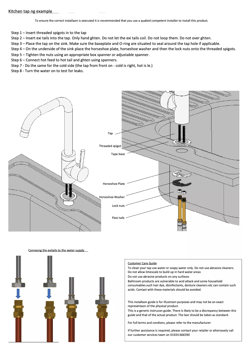 Página 1 del manual Manual de usuario Reginox Mino