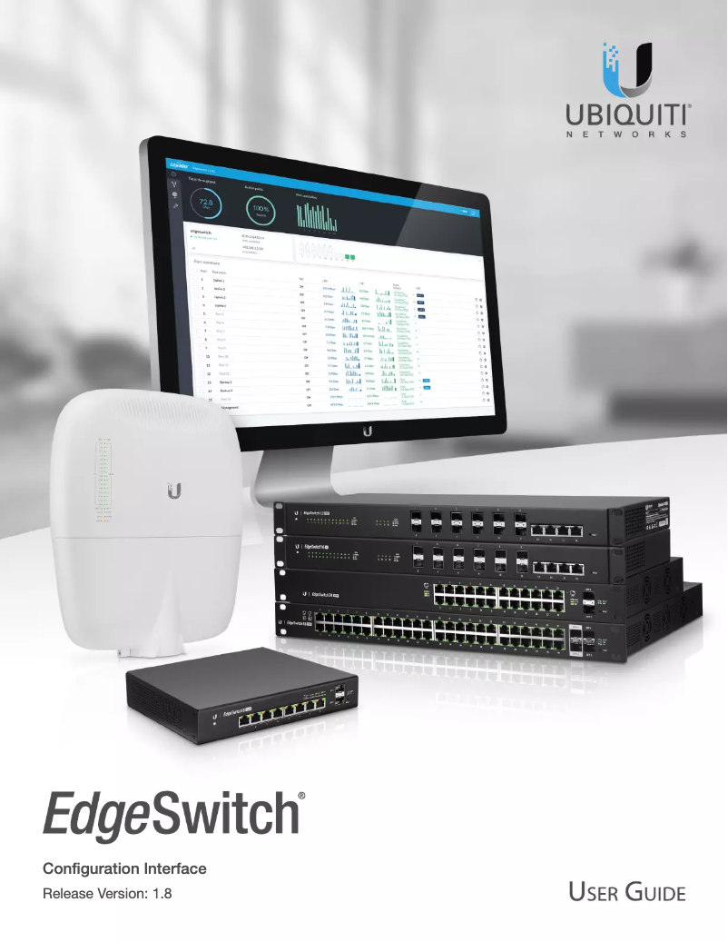 Page 1 de la notice Manuel utilisateur Ubiquiti Networks EdgeSwitch ES-10X