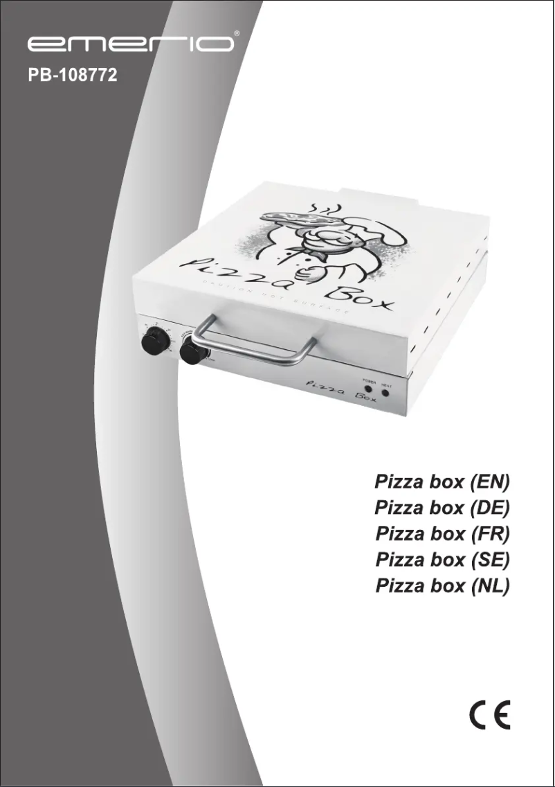 Página 1 del manual Manual de usuario Emerio PB-108772