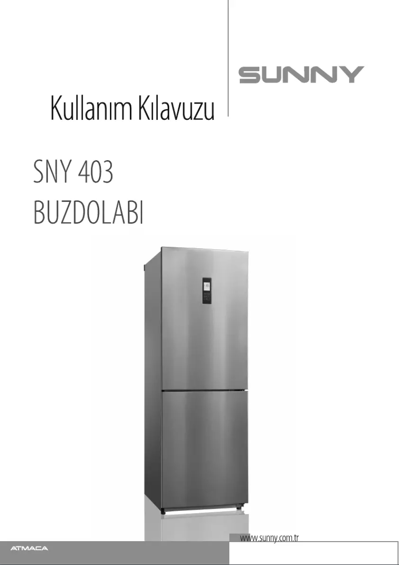 Page 1 de la notice Manuel utilisateur Sunny SNY 403