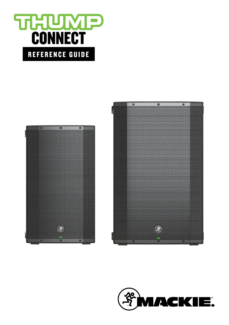 Page 1 de la notice Manuel utilisateur Mackie Thump18S