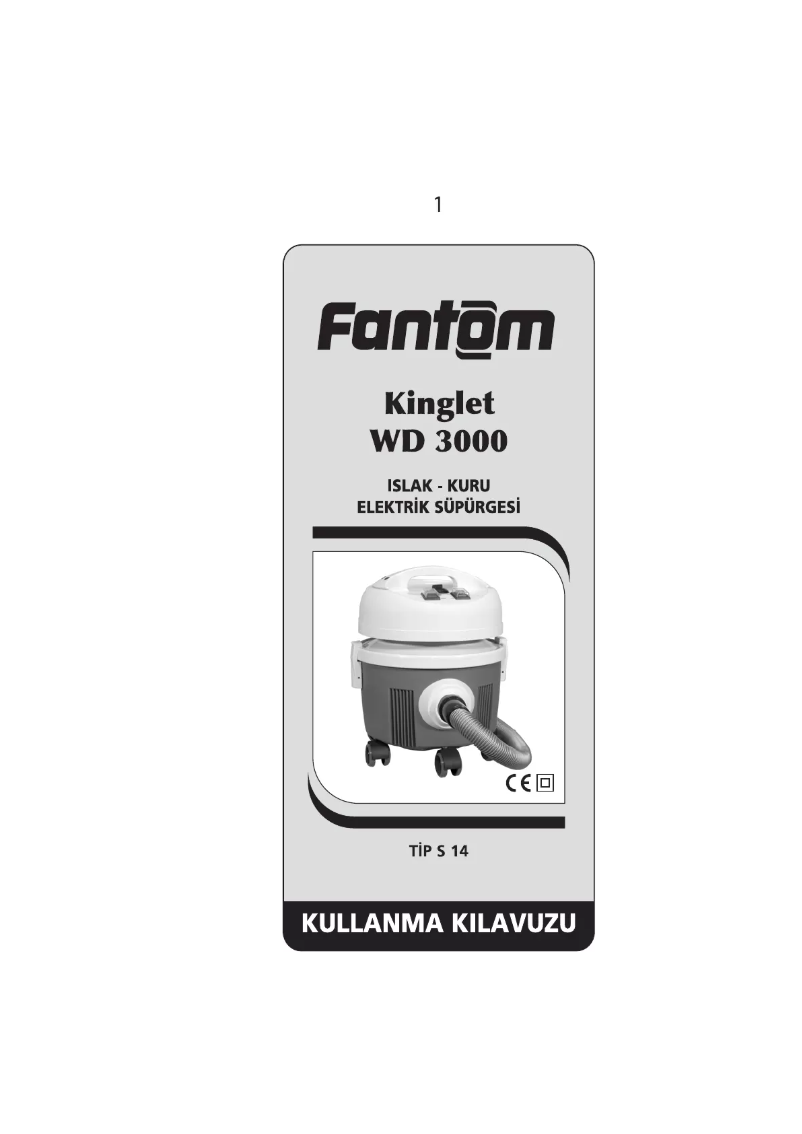 Página 1 del manual Manual de usuario Fantom Kinglet WD 3000