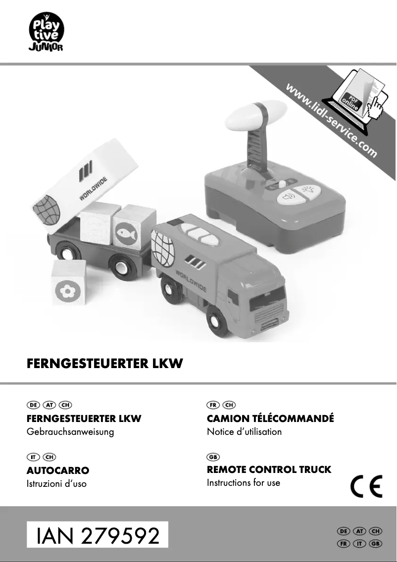 Image de la première page du manuel de l'appareil IAN 279592