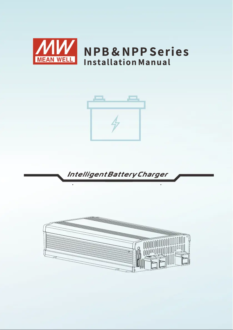 Página 1 del manual Manual de usuario Mean Well NPB-450-72