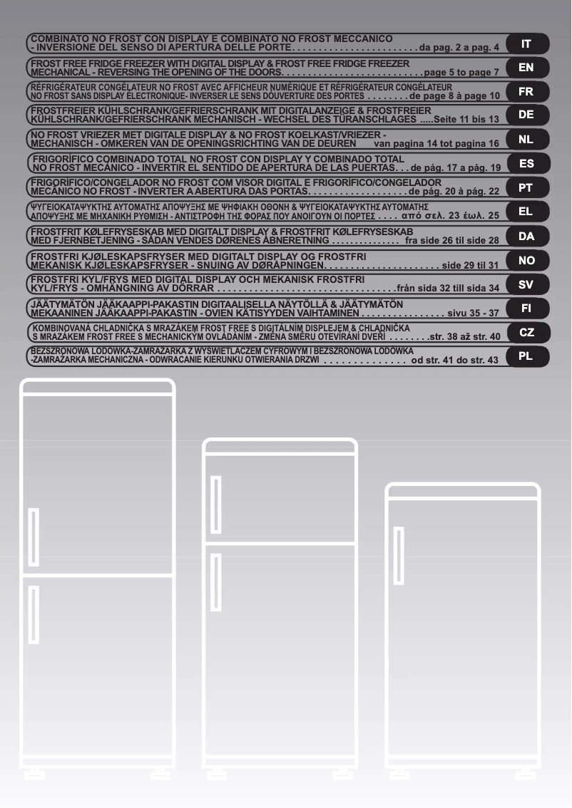Page 1 of the manual User Manual Candy CNF 4050 A