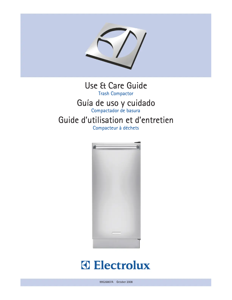 Page 1 de la notice Manuel utilisateur Electrolux EI15TC65HS