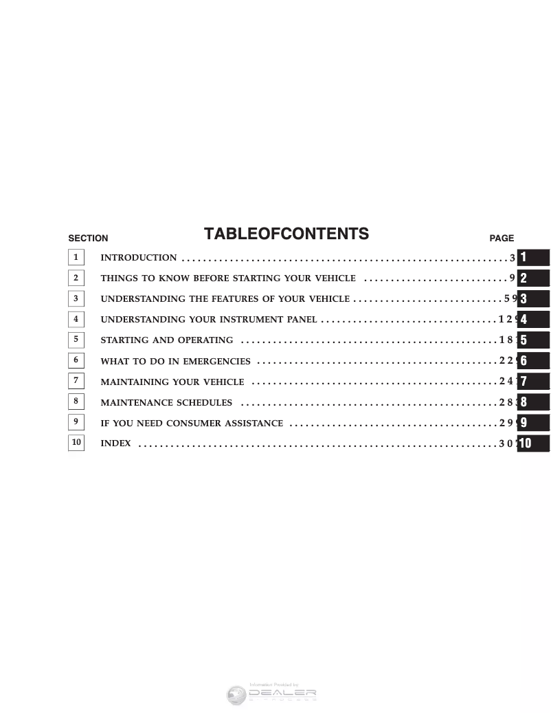 Page 1 of the manual User Manual Chrysler 300c SRT8 (2006)