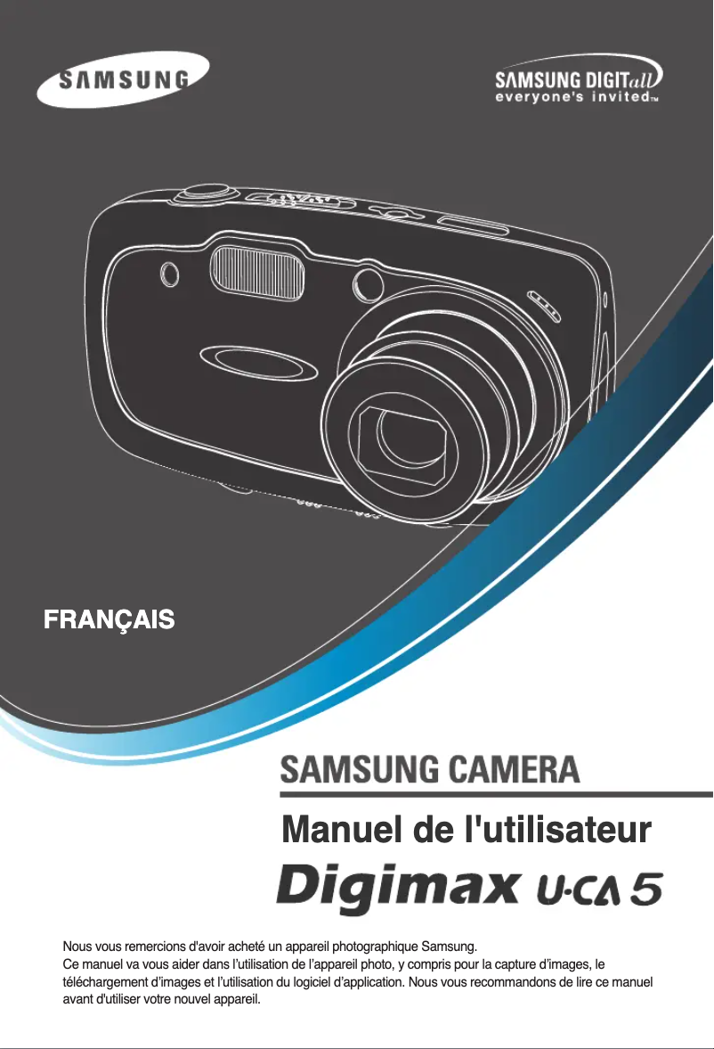 Página 1 del manual Manual de usuario Samsung Digimax U-CA 5
