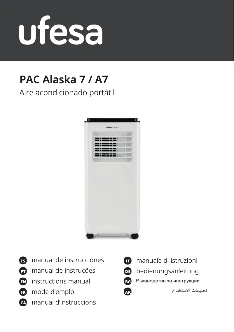 Página 1 del manual Manual de usuario Ufesa Alaska 7