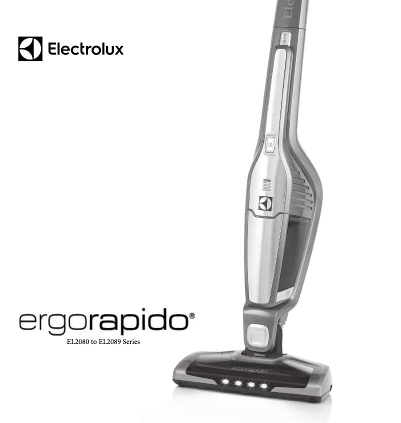 Página 1 del manual Manual de usuario Electrolux Ergorapido Lithium Ion Brushroll Clean Xtra EL2081A