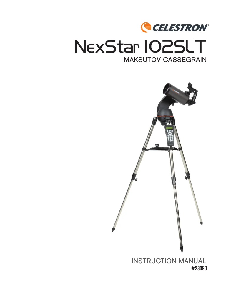 Página 1 del manual Manual de usuario Celestron NexStar 6SE