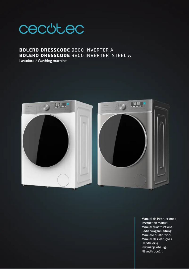 Página 1 del manual Manual de usuario Cecotec Bolero DressCode 9800 Inverter Steel A