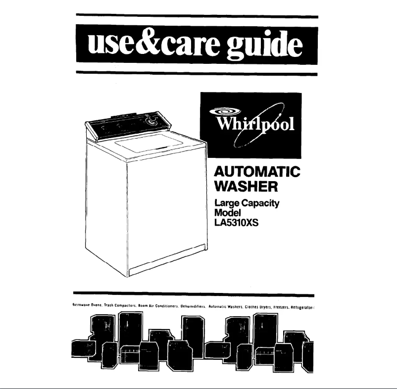 Página 1 del manual Manual de usuario Whirlpool LA5310XS
