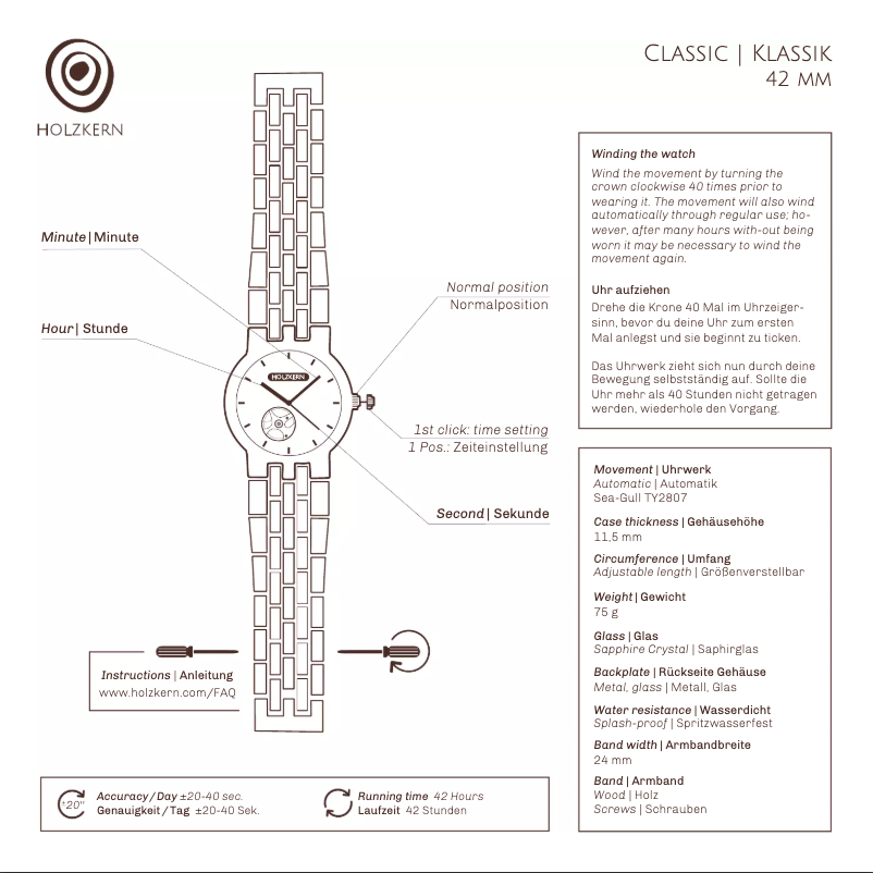 Page 1 de la notice Manuel utilisateur Holzkern Sokrates