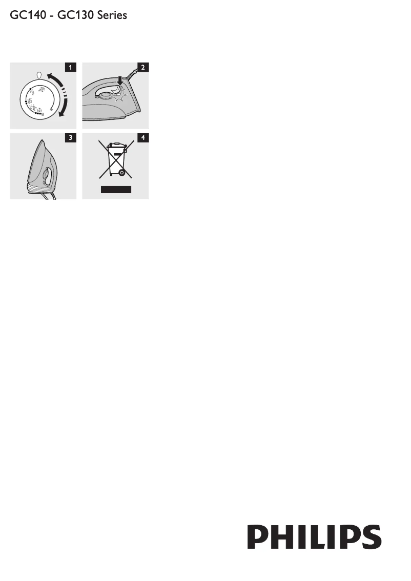 Página 1 del manual Manual de usuario Philips GC148