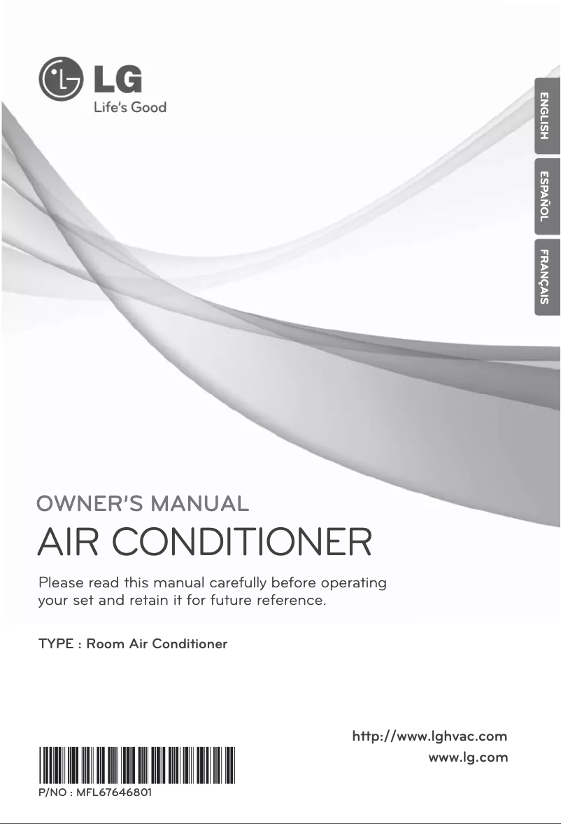 Page 1 de la notice Manuel utilisateur LG LP123CD3B