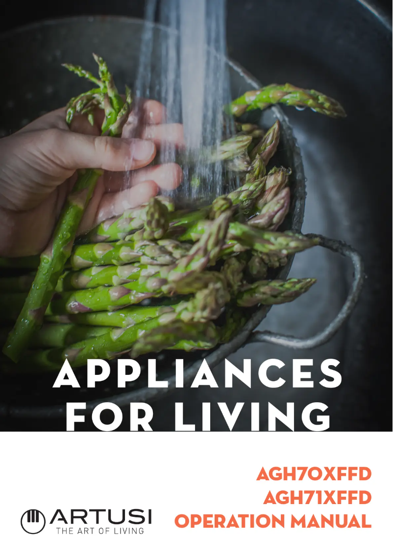 Página 1 del manual Manual de usuario Artusi AGH70XFFD
