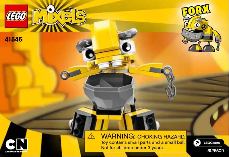 Página 1 del manual Manual de usuario Lego Mixels 41546