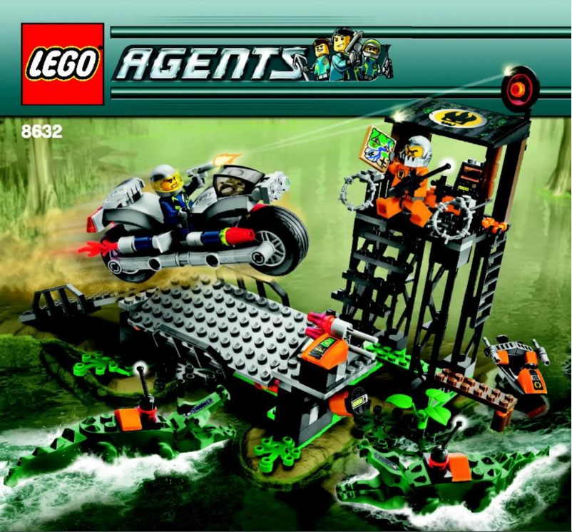 Page 1 de la notice Manuel utilisateur Lego Swamp Raid