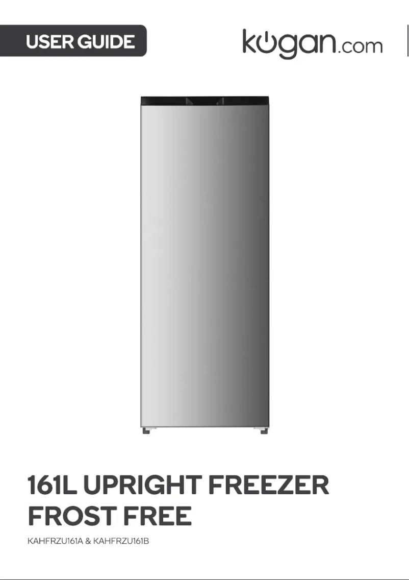 Page 1 de la notice Manuel utilisateur Kogan KAHFRZU161A