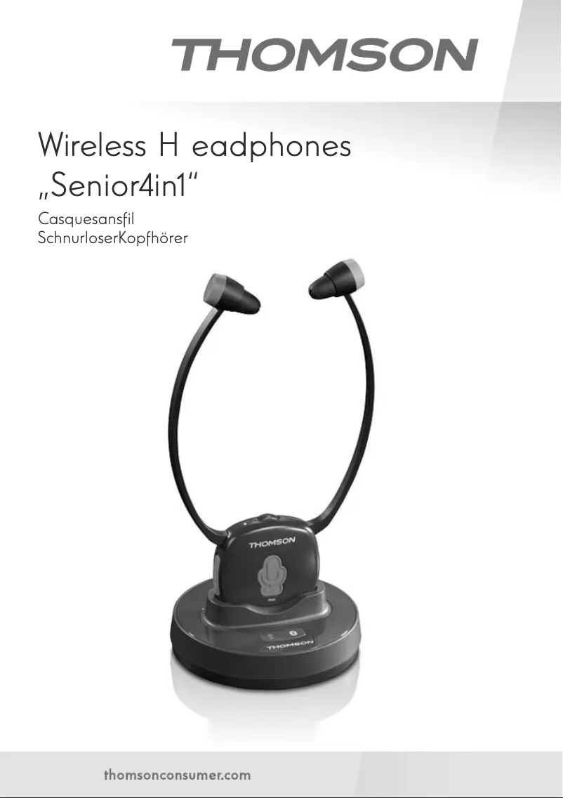 Page 1 de la notice Manuel utilisateur Thomson WHP6309BT